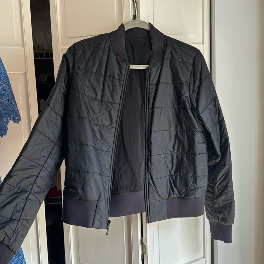 Lululemon reversible bomber